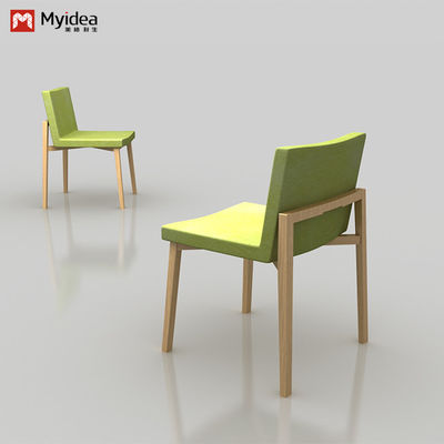 Solid Wood Sturdy Chair With Soft And Comfortable Seat Cushion Support customization