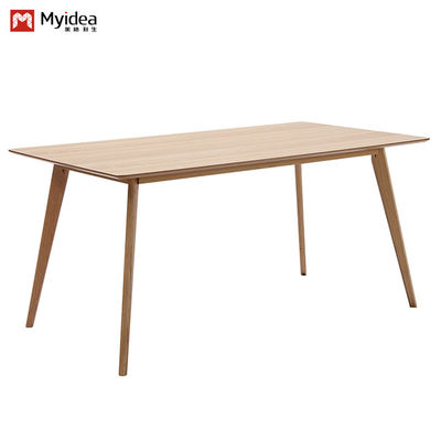 A modern, functional and easily installed wooden dining table for an apartment Support customization