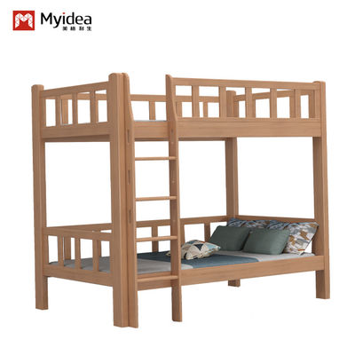 High stability multi-functional wood products Support customization ISO9001 Certified School Bunk Bed for Dormitory