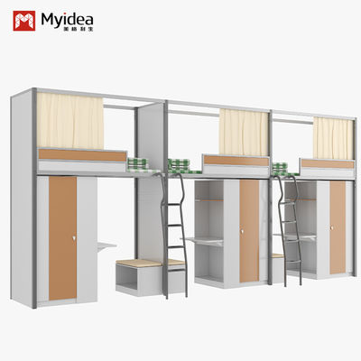 Modern Simple Strong Privacy,Customization High Stability Of Student Apartment Bed By Myidea Bed Under The Table With Wardrobe