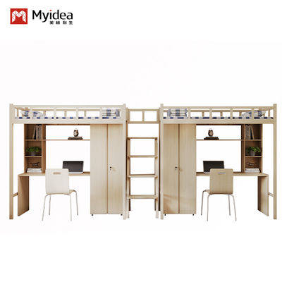 4000 X 900 X 2120mm customization Modern Furniture For School Bunk Bed With Stairs