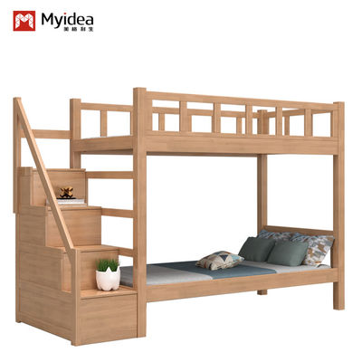 Support customization Multi-functional and strong security Stylish Capsule Bunk Bed with Stairs for Modern Living Spaces