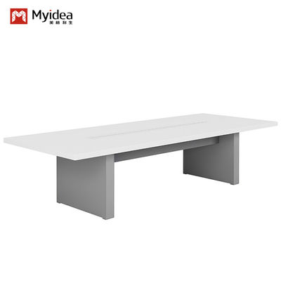 Modern Office Furniture Conference Table White Color Support customization