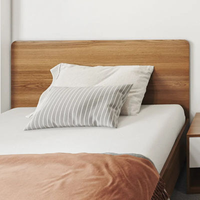 Support customization Comfortable Modern Minimalist Wood Bed Metal Frame without Mattress for Dormitory School Apartment or Hotel