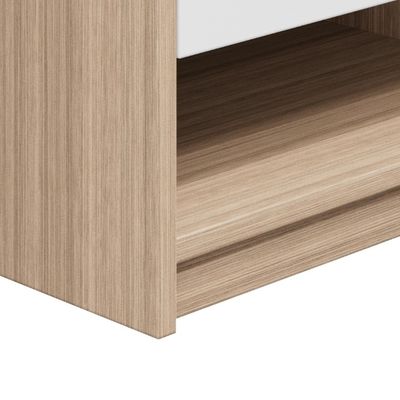 Support customization Modern Simple Bedside Cabinet Storage Solution for Bedroom or Living Room in White/Black/Dark Grey