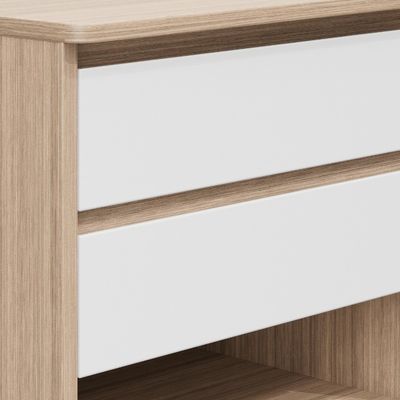 Support customization Modern Simple Bedside Cabinet Storage Solution for Bedroom or Living Room in White/Black/Dark Grey