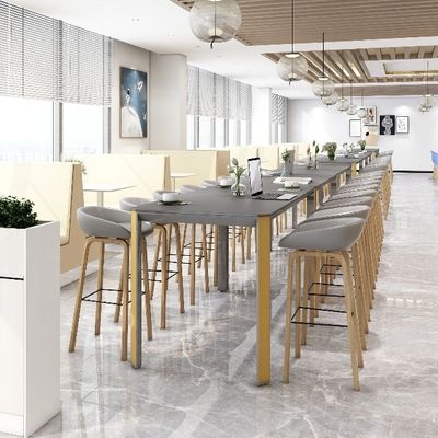 Support customization Traditional Style Metal Rectangular Dining Table For Home Living Room Hotel School Myidea Various Size Options Available Furniture