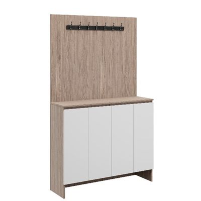 Support customization Modern Open Wardrobe Bedroom Home Hotel Use Upper Hanging Hat Rack Lower Shoe Storage