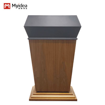 Support customization Modern Lectern Wood Panel Steel Plastic Materials Stage Large Event Center School Meeting Room Office Hotel Outdoor Gym