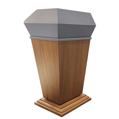 Support customization Modern Lectern Wood Panel Steel Plastic Materials Stage Large Event Center School Meeting Room Office Hotel Outdoor Gym