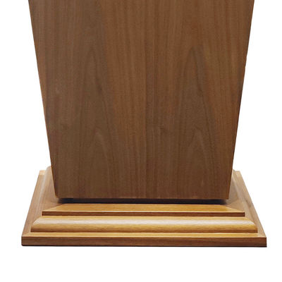 Support customization Modern Lectern Wood Panel Steel Plastic Materials Stage Large Event Center School Meeting Room Office Hotel Outdoor Gym