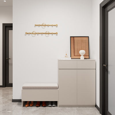 Support customization Modern Open Wardrobe With Upper Storage and Lower Shoe Storage Folding Furniture for Home and Hotel Bedroom Use