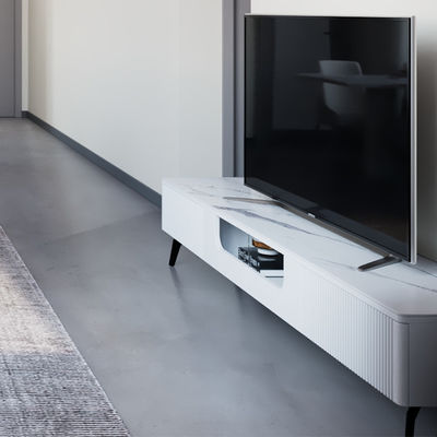 Support customization Modern Factory Custom-Made Low TV Stand Coffee Table Practical Home Furniture With Storage Feature for Living Room Use