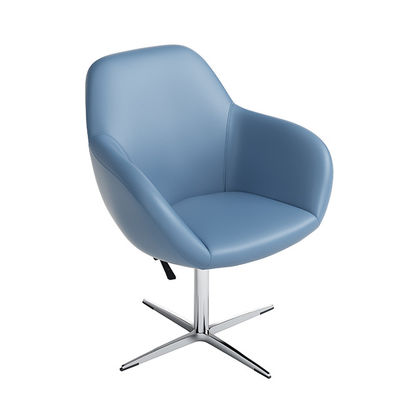 Support customization Height-Adjustable Office Swivel Chair Made Durable Leather Available Various Colors Sturdy PP Metal Construction Receiving