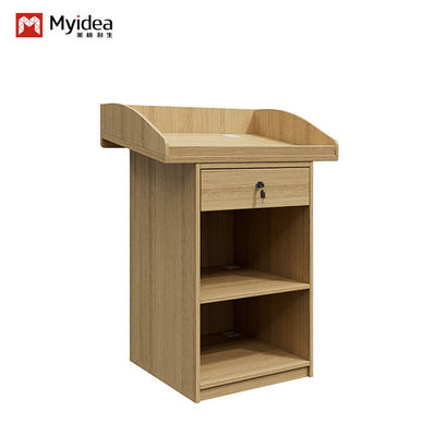 Modern Wood Panel Podium customization for Commercial Meeting Rooms Classrooms Auditoriums-for Speech Tables