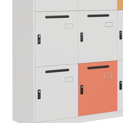 Contemporary Steel Office File Cabinet With Lock Modern Design for Multi-User for Bedroom Kitchen Outdoor School Gym Storage Support customization