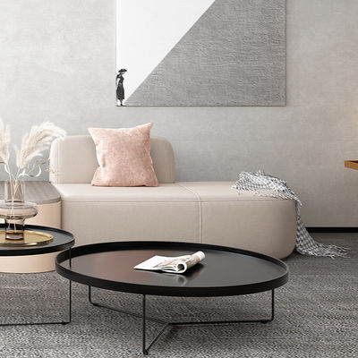 Support customization Nordic Minimalism Sofa Set for Office/Bedroom Innovative Arc Fabric for Traditional Living Apartment or Villa Use