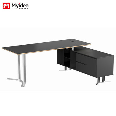 Support customization Executive Desk for Stylish Modern Office Rome Crafted with High-End Fireproof Table Top