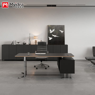 Support customization Executive Desk for Stylish Modern Office Rome Crafted with High-End Fireproof Table Top
