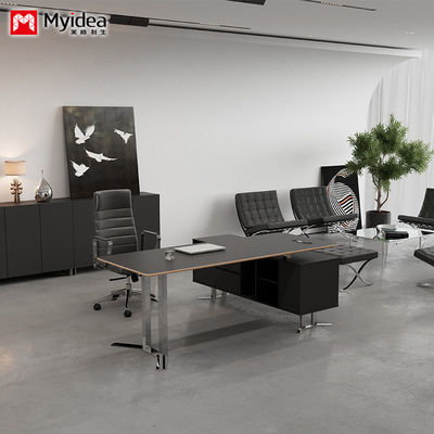 Support customization Executive Desk for Stylish Modern Office Rome Crafted with High-End Fireproof Table Top