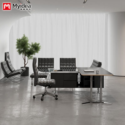 Support customization Executive Desk for Stylish Modern Office Rome Crafted with High-End Fireproof Table Top