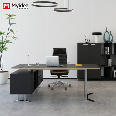 Support customization Executive Desk for Stylish Modern Office Rome Crafted with High-End Fireproof Table Top