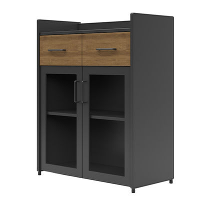 Compact Loft Industrial Style Boss Office Tea Water Cabinet Support customization Reception Area Simple Modern Cabinet