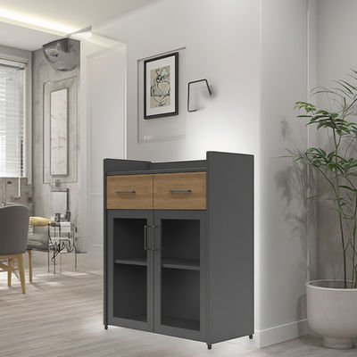 Compact Loft Industrial Style Boss Office Tea Water Cabinet Support customization Reception Area Simple Modern Cabinet