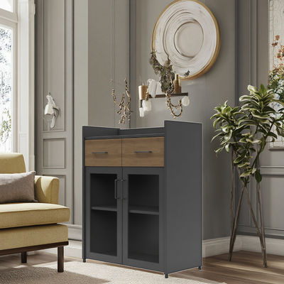 Compact Loft Industrial Style Boss Office Tea Water Cabinet Support customization Reception Area Simple Modern Cabinet