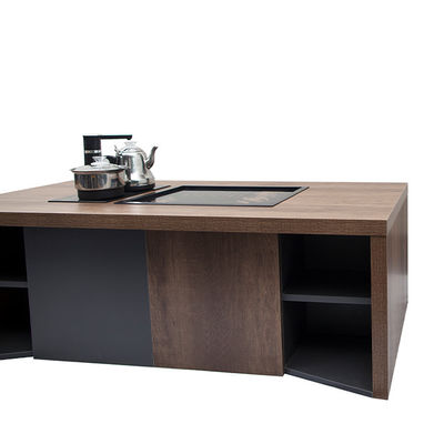 Support customization Ergonomic Office Furniture Myidea Office Coffee Table with Tea Tray and Kung Fu Tea Table Free Shipping