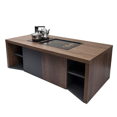 Support customization Ergonomic Office Furniture Myidea Office Coffee Table with Tea Tray and Kung Fu Tea Table Free Shipping