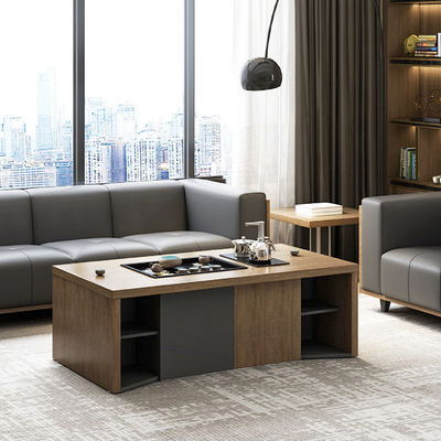 Support customization Ergonomic Office Furniture Myidea Office Coffee Table with Tea Tray and Kung Fu Tea Table Free Shipping
