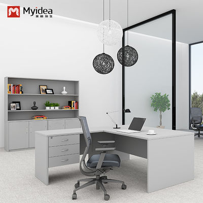Support customization Classic Executive Desk with Cabinets, Drawers, File and Data Storage, Company Computer, Office Desk, Manager's Desk