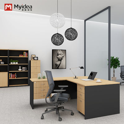 Support customization Classic Executive Desk with Cabinets, Drawers, File and Data Storage, Company Computer, Office Desk, Manager's Desk