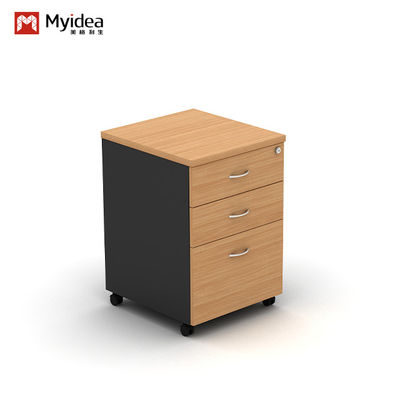 Support customization Combination Lockable Fixed Cabinet for Office, Simple Desk Edge Low Cabinet with Drawers for Storing Items