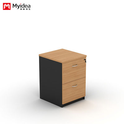 Customization Combination Lockable Fixed Cabinet for Office, Simple Desk Edge Low Cabinet with Drawers for Storing Items