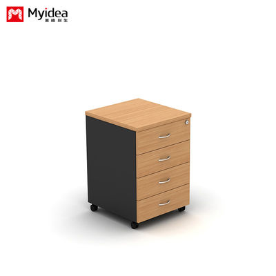Customization Fixed Activity Cabinet, Multiple Colors, Four Drawer Movable Cabinet, Office Desk Cabinet, Storage File Cabinet