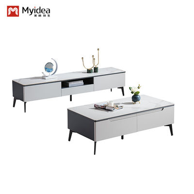 Modern Factory Custom-Made Low TV Stand Coffee Table Practical Home Furniture Storage Living Room Hotel Use Wood Panel Style Support customization