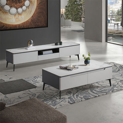 Modern Factory Custom-Made Low TV Stand Coffee Table Practical Home Furniture Storage Living Room Hotel Use Wood Panel Style Support customization