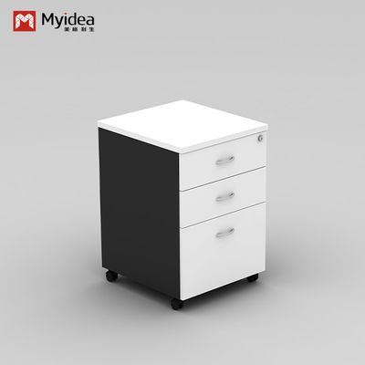 Mobile sub cabinet customization Combination Lockable Fixed Cabinet for Office, Simple Desk Edge Low Cabinet with Drawers for Storing Items