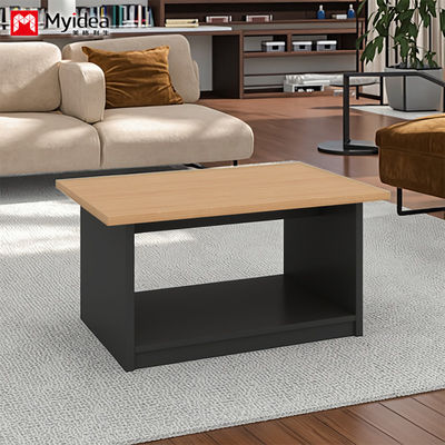 Customized Office And Home Coffee Table, Panel Coffee Table, Hollowed Out Design For Storage, Modern Living Room Table