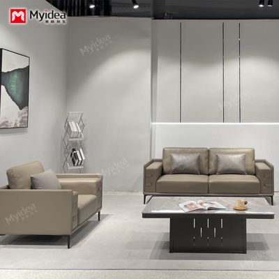 Modern simple office sofa, meeting room, VIP area, business reception, VIP room, negotiation and leisure area, sofa combination