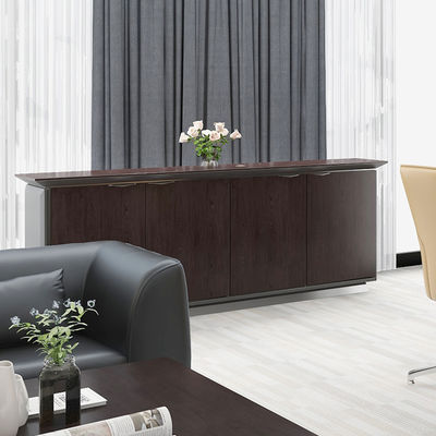 Source Factory Dark Color Side Cabinet Office Company Tea Water Cabinet Storage Practical Cabinet