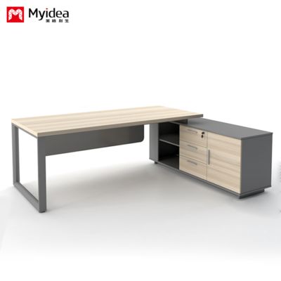modern manager desk for independent office large class supervisor desk cabinet storage design enhanced atmosphere for office