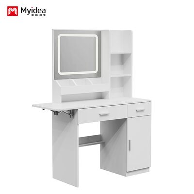 customization Simple with Mirror, Stool, Dressing Table, Bedroom, Cosmetics with Cabinet, Storage Table, Small-sized Household, Makeup Table