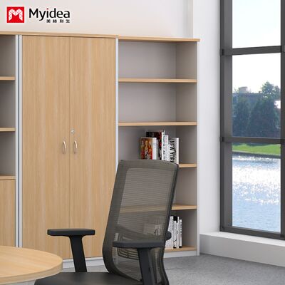 Multi Layer Display Cabinet Item Storage Wall Cabinet Customized Office Furniture