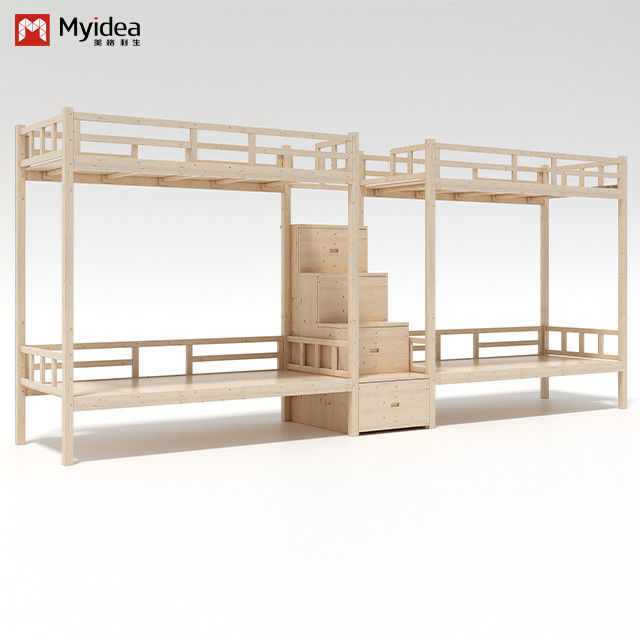 Sturdy and Comfortable Dormitory Bunk Bed for Student Accommodation Support customization