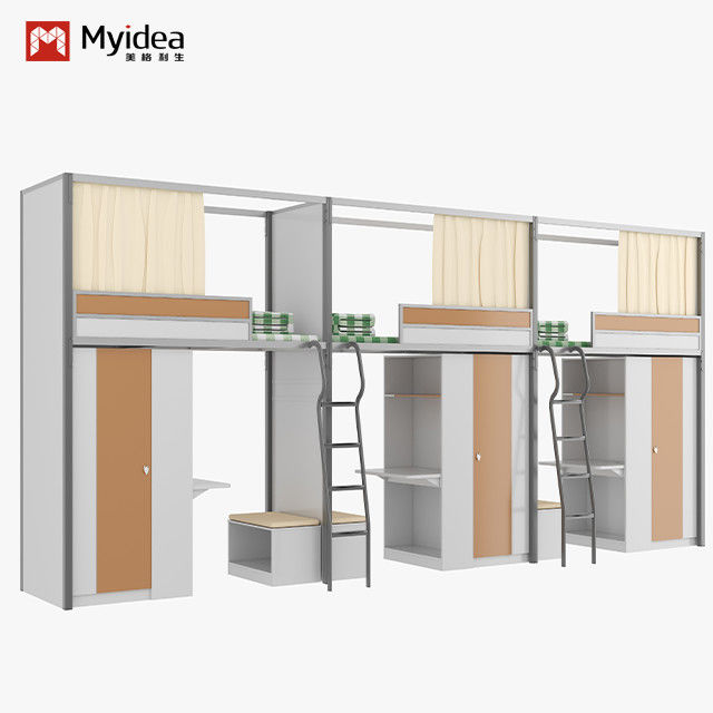 Modern Simple Strong Privacy,Customization High Stability Of Student Apartment Bed By Myidea Bed Under The Table With Wardrobe