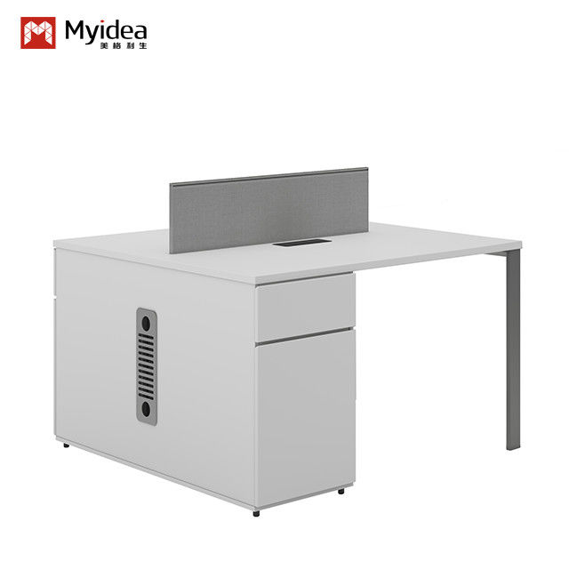 Support customization Modern Four-Person Office Desk Contemporary Design Durable MFC Panel Furniture