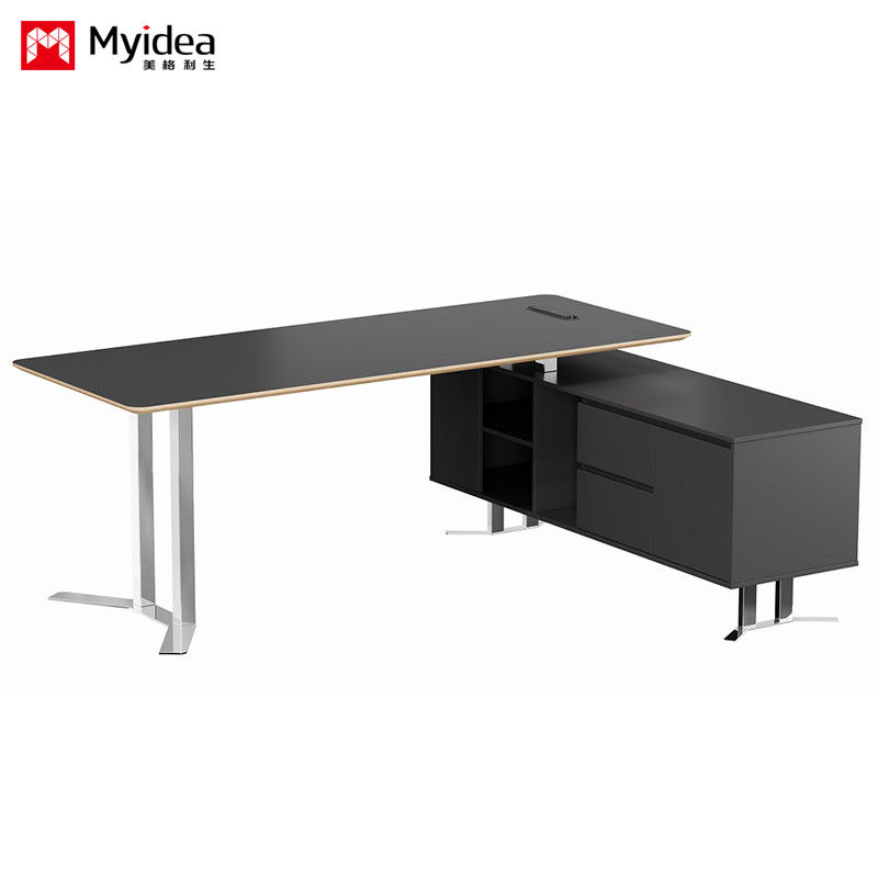 Support customization Executive Desk for Stylish Modern Office Rome Crafted with High-End Fireproof Table Top